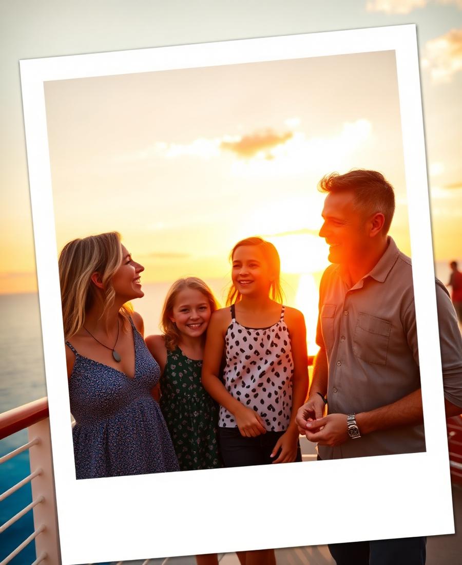 Sunset deck, off duty.